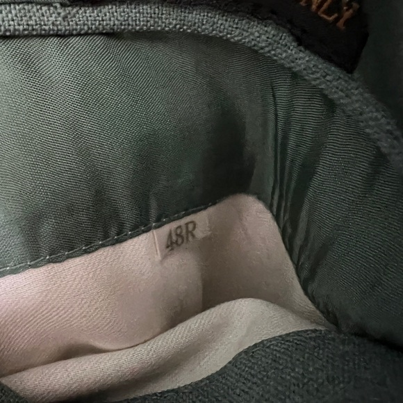 VINTAGE Sage Green Suit Sz 48R - Picture 7 of 9